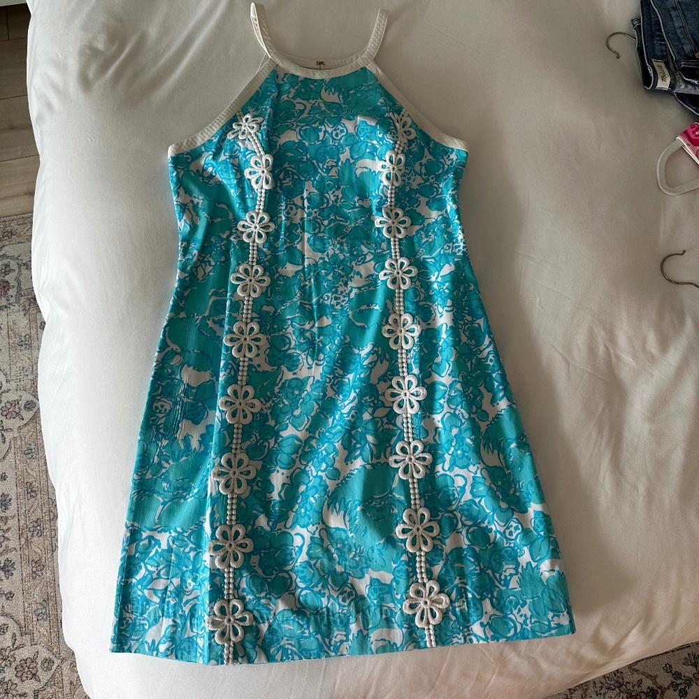 Lily Pulitzer Blue Dress, Size: 8
